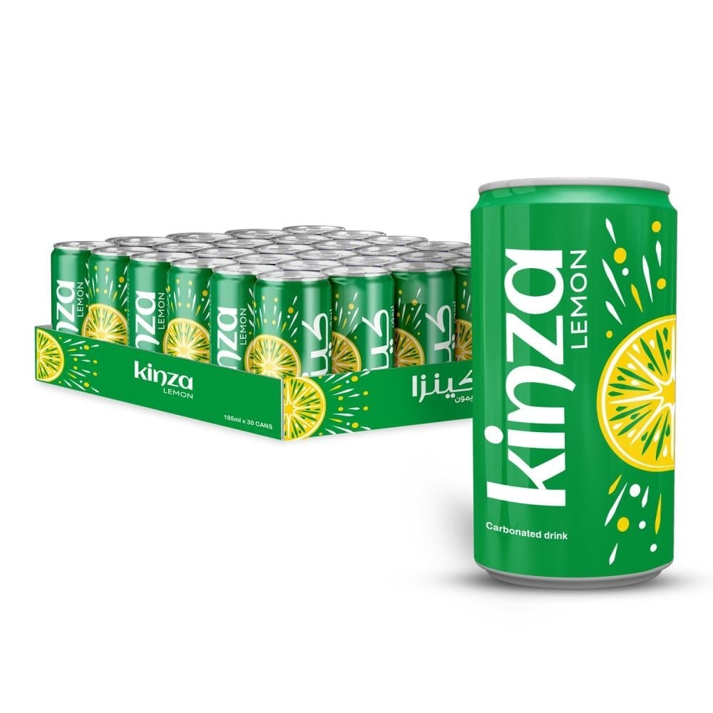 Kinza Lemon 30x185ml + Carton 200x20 FREE