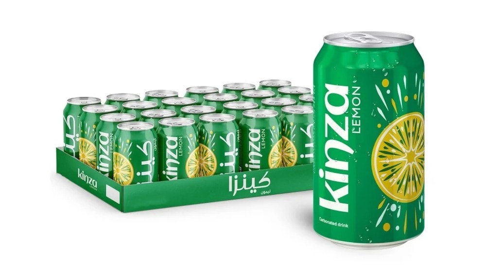 Kinza Lemon 24x360ml + Carton 200x20 FREE