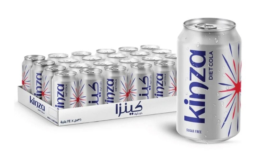 Kinza Cola Diet 24x360ml + Carton 200x20 FREE